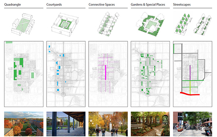 Spatial Typologies: Decoding the DNA of the Drury Campus Landscape