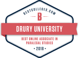 Logo for bestcollege.com best online associate in paralegal studies.