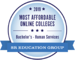 Most affordable online colleges logo.
