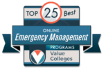Top 25 emergency management logo.