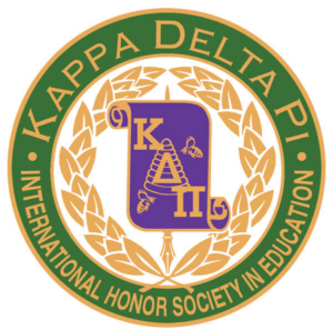 Kappa Delta Pi logo.